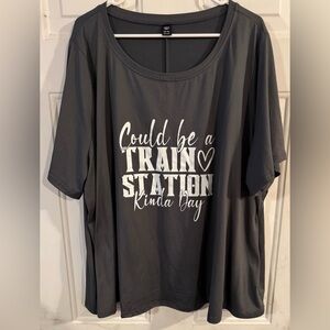 Yellow Stone “Could Be A Train Station Kind Of Day” Tee